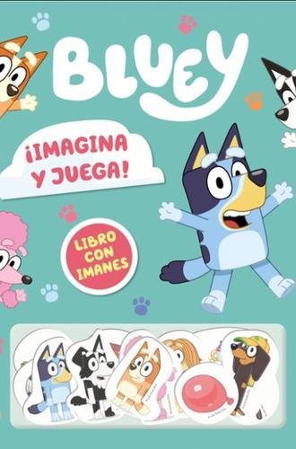 Bluey: Libro juguete – ¡Imagina y juega! (Libro con imanes)