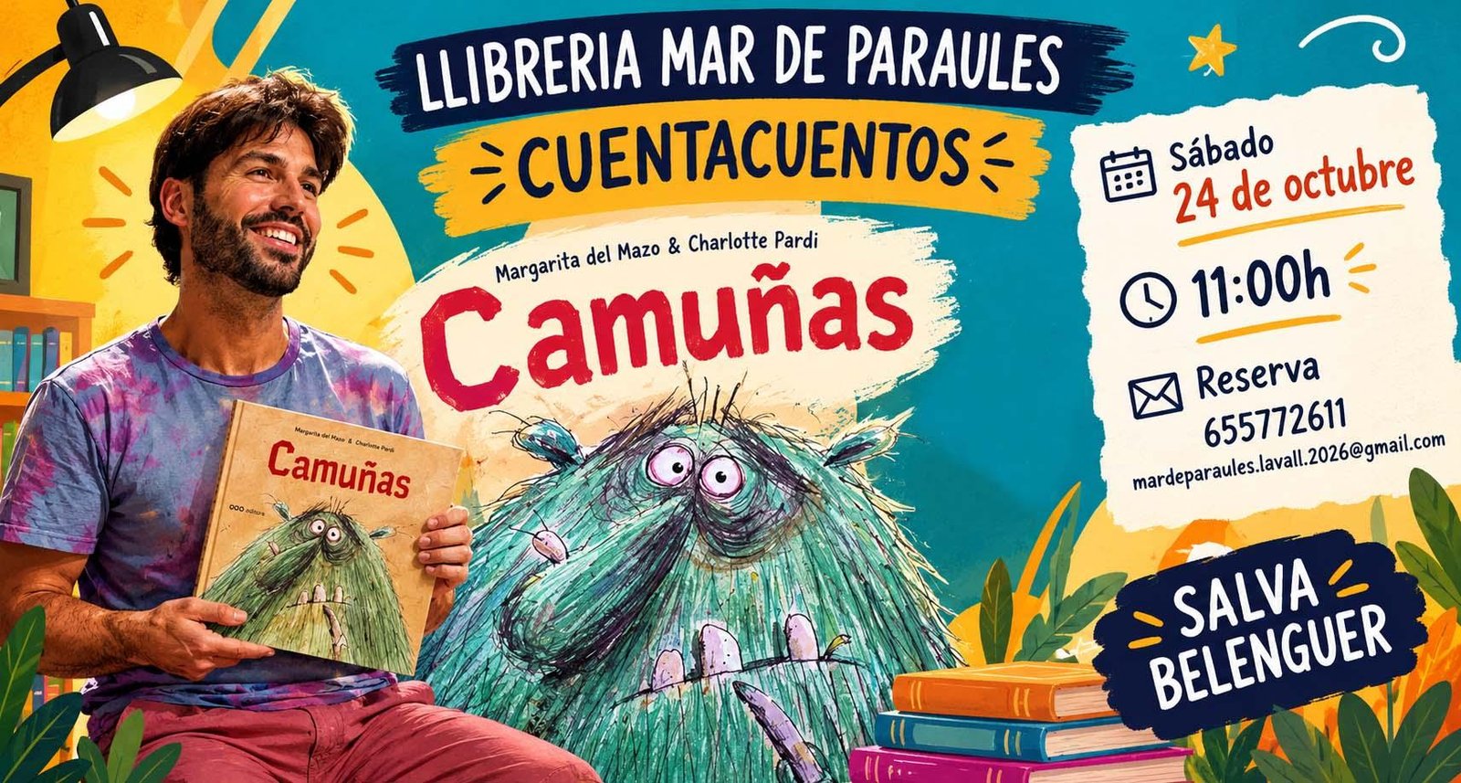 Cuentacuentos Camuñas en Mar de Paraules